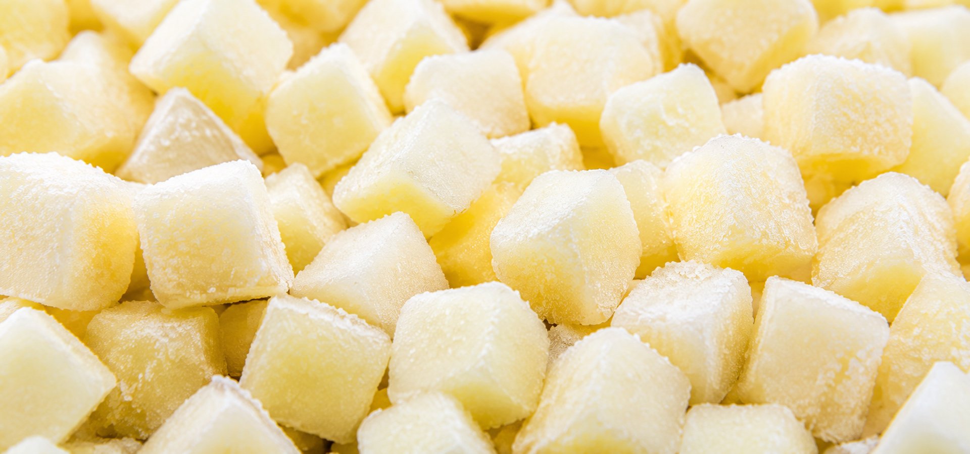 Wholesale IQF frozen apple dices — Haba Foods