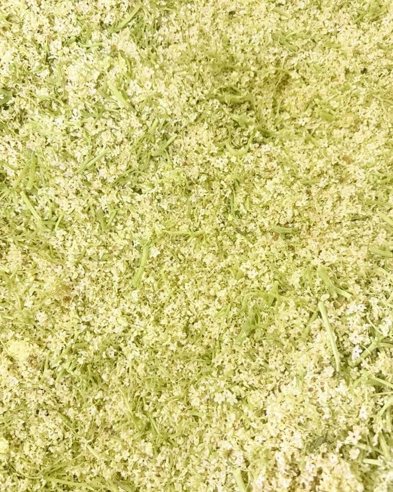 IQF elderflower, seasonal harvest